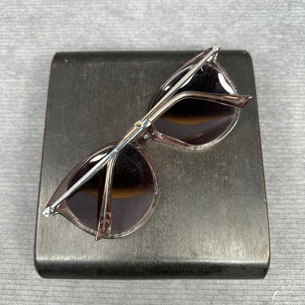 Revlon Sunglasses Mauve Translucent Oversized Gradient Lens OL0817 RVN 5C MCV